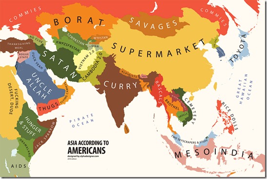 Asia According to USA