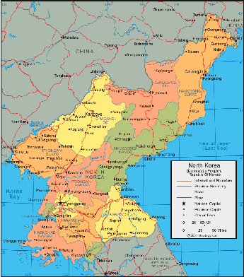north-korea-map